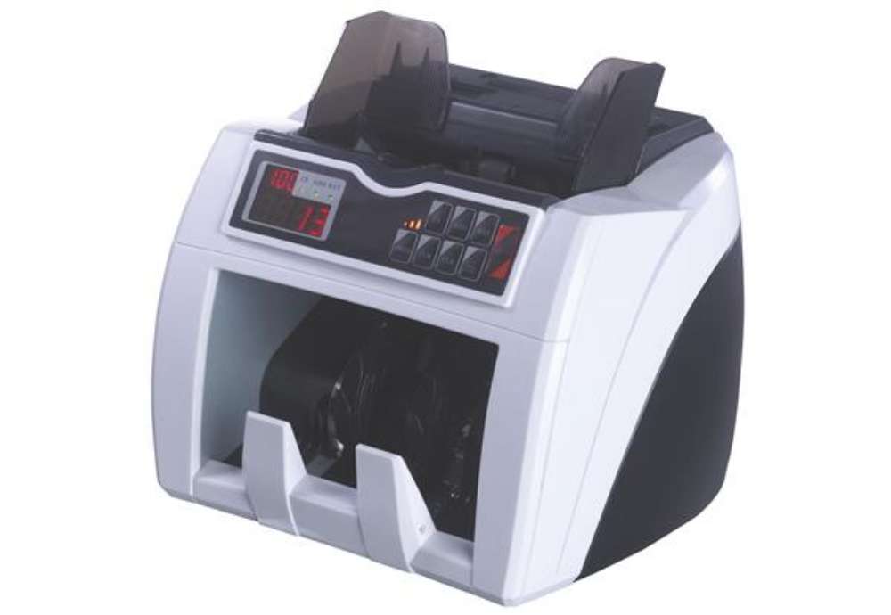 Immagine di Conta/Verifica banconote HT2320 - 24,3 x 28,7 x 24,8 cm - nero/grigio - HolenBecky