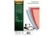 Immagine di Copertine Clear - A4 - 240 micron - PVC - neutro trasparente - Fellowes - scatola 100 pezzi