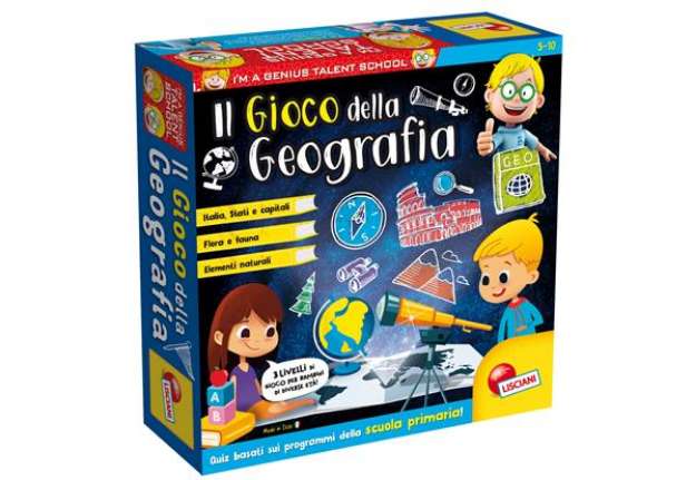 Immagine di I'm a Genius Il Gioco della Geografia - Lisciani
