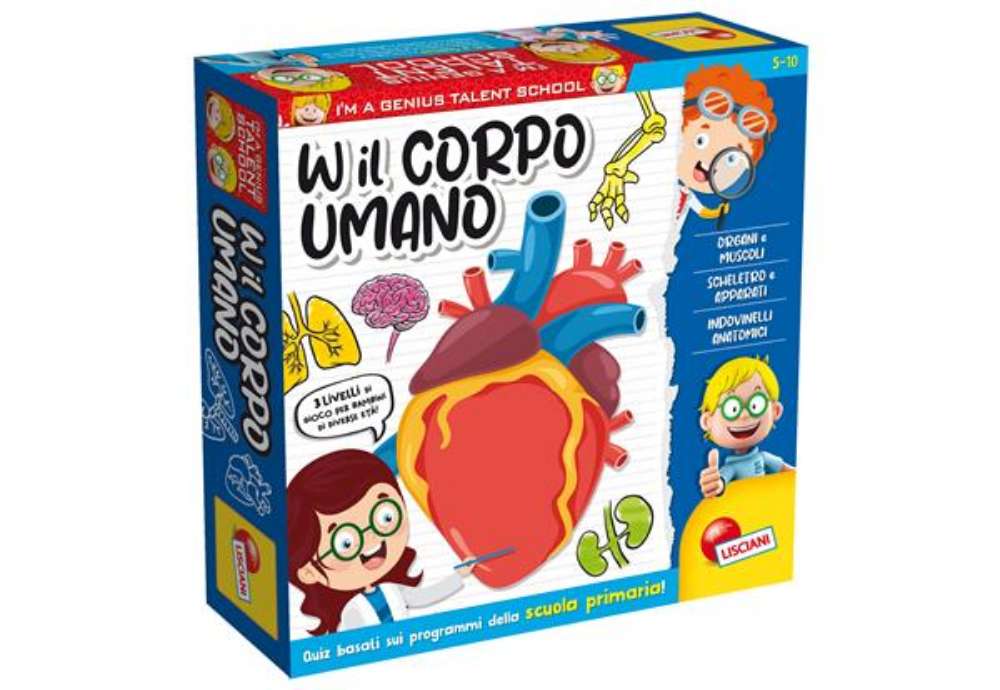 Immagine di I'm a Genius W il corpo umano - Lisciani