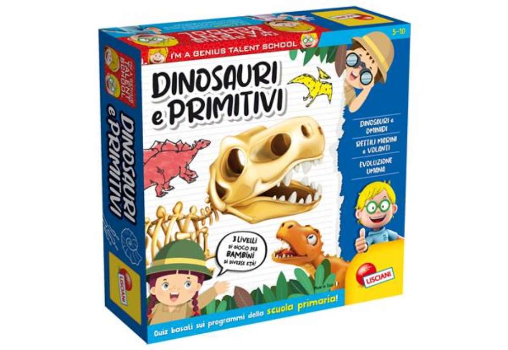 Immagine di I'm a Genius TS Dinosauri e Primitivi - Lisciani