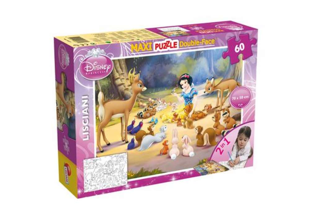 Immagine di Puzzle Supermaxi Snow White - 60 pezzi - Lisciani