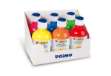 Immagine di Tempera brillante fluorescente - 300ml - colori fluo assortiti - Primo - box 6 colori