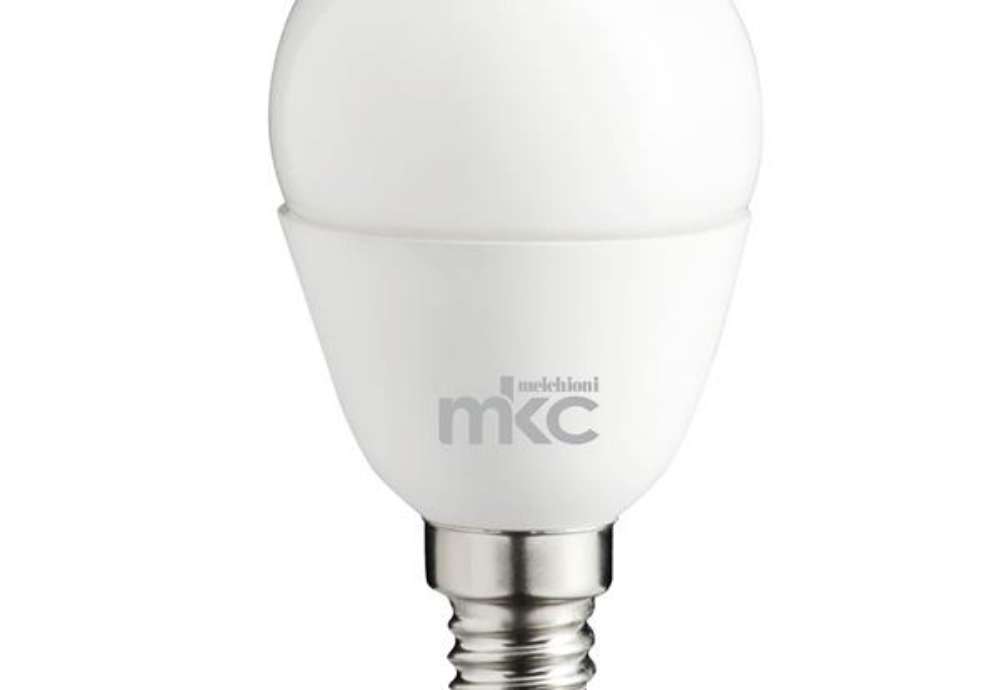 Immagine di Lampada - Led - minisfera - 5,5W - E14 - 6000K - luce bianca fredda - MKC
