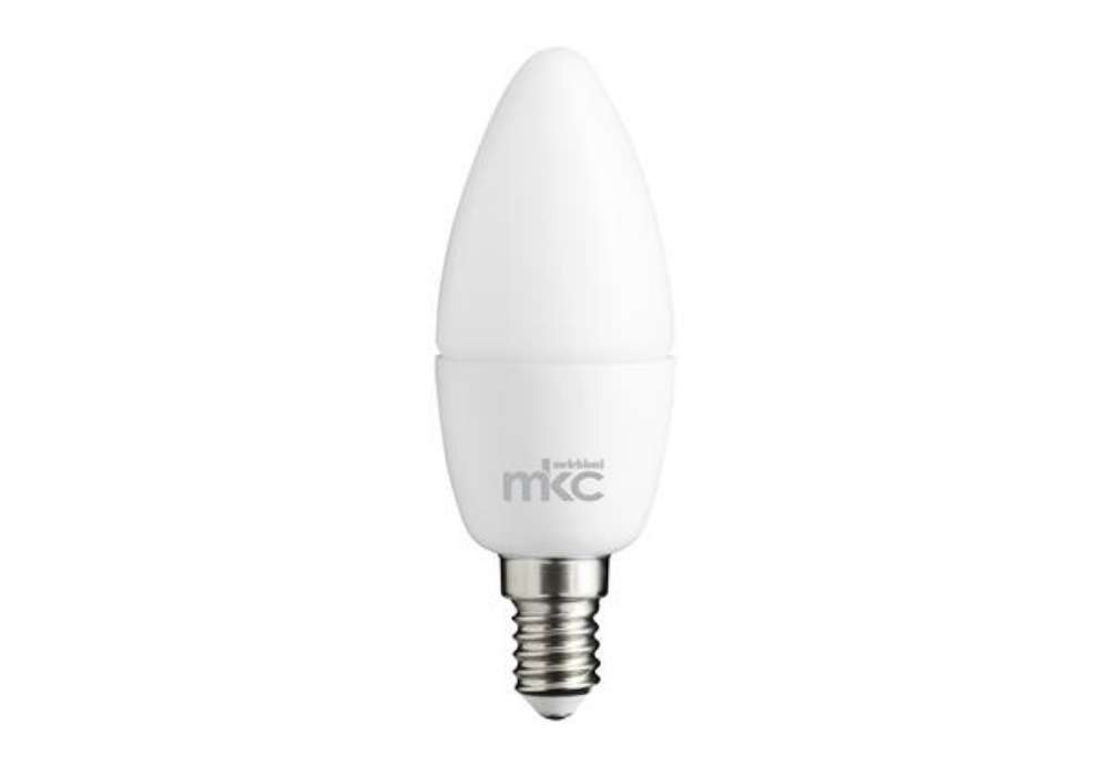Immagine di Lampada - Led - candela - 5,5W - E14 - 3000K - luce bianca calda - MKC