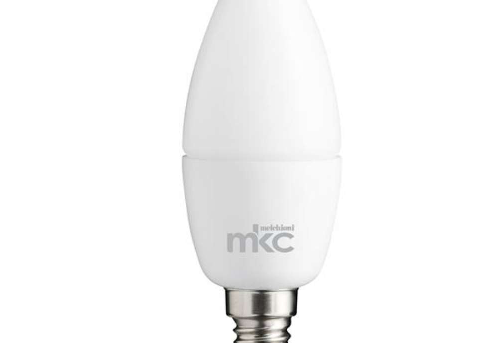 Immagine di Lampada - Led - candela - 5,5W - E14 - 4000K - luce bianca naturale - MKC