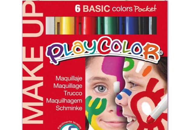 Immagine di Tempera solida Make Up  - cosmetica - Instant - astuccio 6 colori brillanti