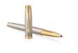 Immagine di Roller IM Premium Grey Metal Chiselled - punta M - Parker