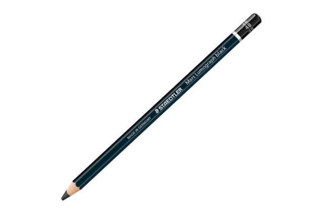 Immagine di Matita di grafite tipo carboncino Mars Lumograph Black - gradazione 4B - Staedtler