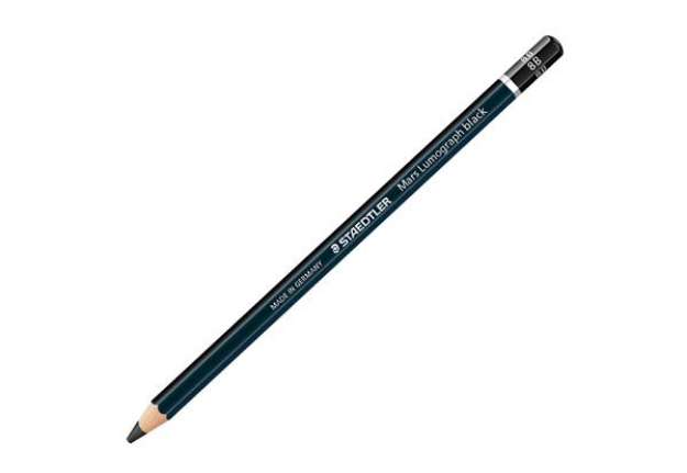 Immagine di Matita di grafite tipo carboncino Mars Lumograph Black - gradazione 8B - Staedtleri