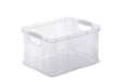 Immagine di Contenitore portaoggetti - 39x29x21,5 cm - A4 - 17,5 L - PPL - trasparente - Rotho