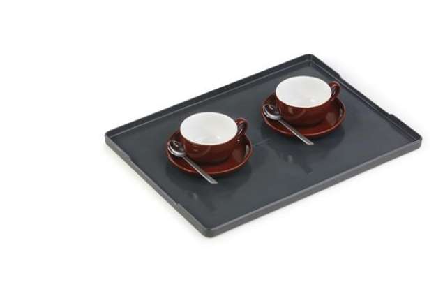 Immagine di Vassoio Coffee Point - 1,3x24,2x32,9 cm - ABS - nero - Durable