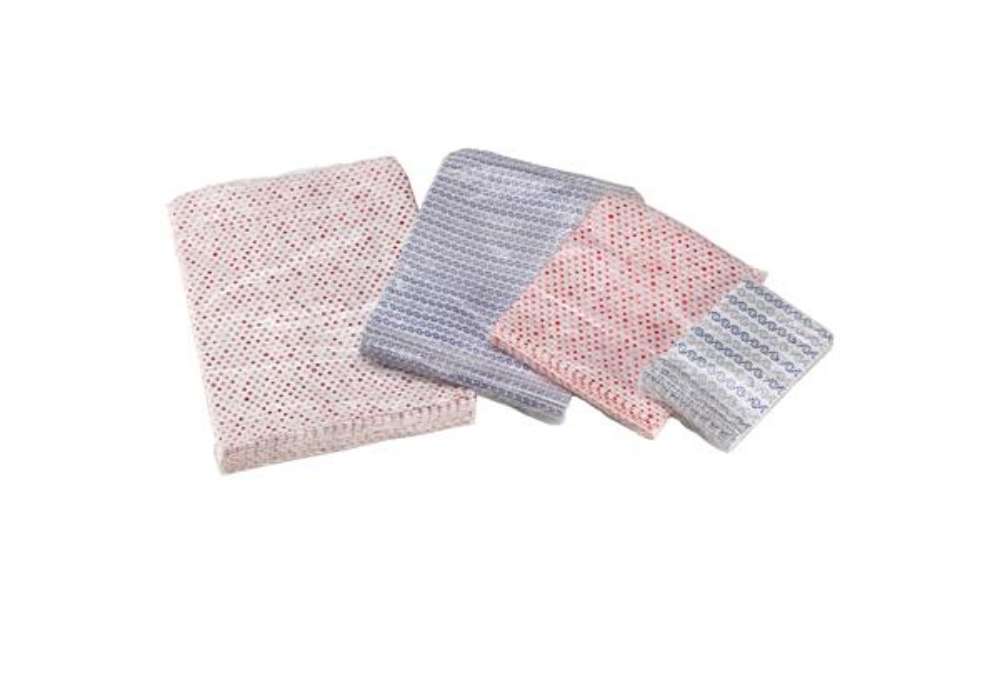 Immagine di Buste in carta - stampa generica - 20x26 cm - colori assortiti - Favorit - conf. 100 pezzi