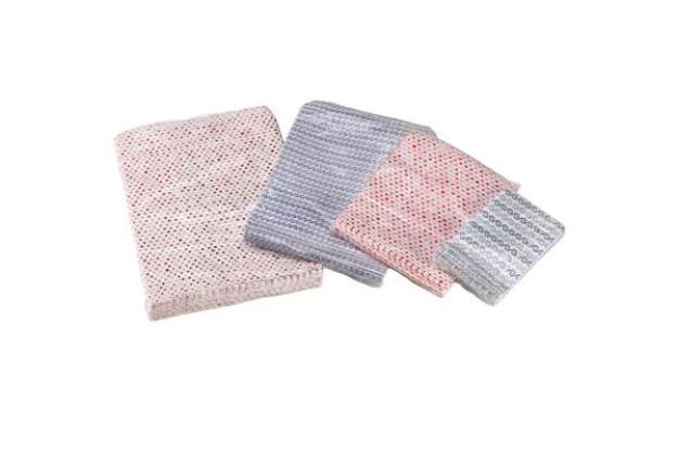 Immagine di Buste in carta - stampa generica - 22x34 cm - colori assortiti - Favorit - conf. 100 pezzi