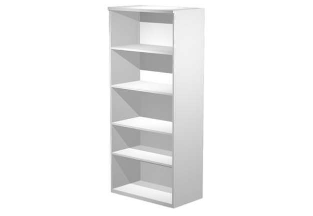 Immagine di Mobile Agorà - alto a giorno - 80 x 45 x 181,8 cm - bianco