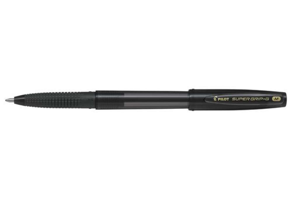 Immagine di Penna a sfera Supergrip G con cappuccio - punta 1,0mm - nero  - Pilot