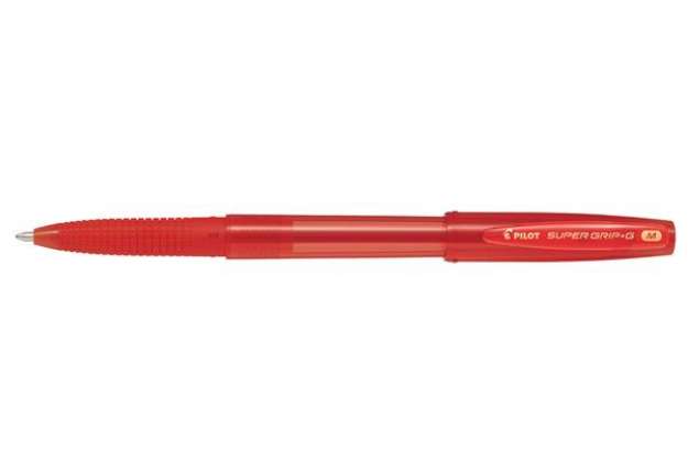 Immagine di Penna a sfera Supergrip G con cappuccio - punta 1,0mm - rosso  - Pilot