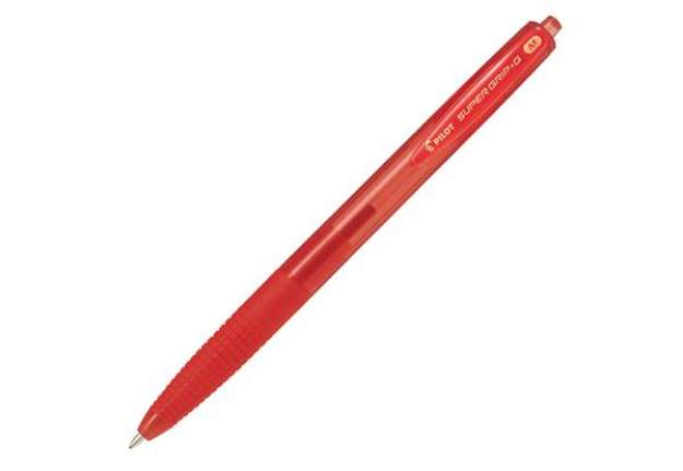 Immagine di Penna a scatto Supergrip G - punta 1,0mm - rosso - Pilot