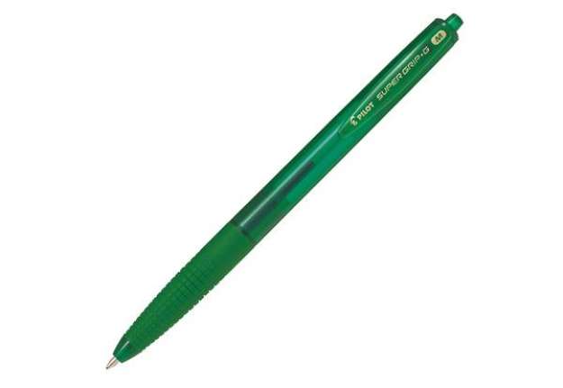 Immagine di Penna a scatto Supergrip G - punta 1,0mm - verde - Pilot