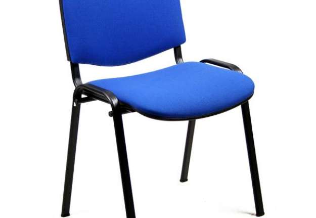 Immagine di Seduta attesa Dado D5S - senza braccioli - ignifuga - blu - Unisit