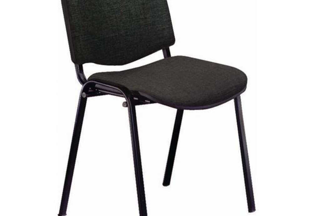 Immagine di Seduta attesa Dado D5S - senza braccioli - ignifuga - nero - Unisit