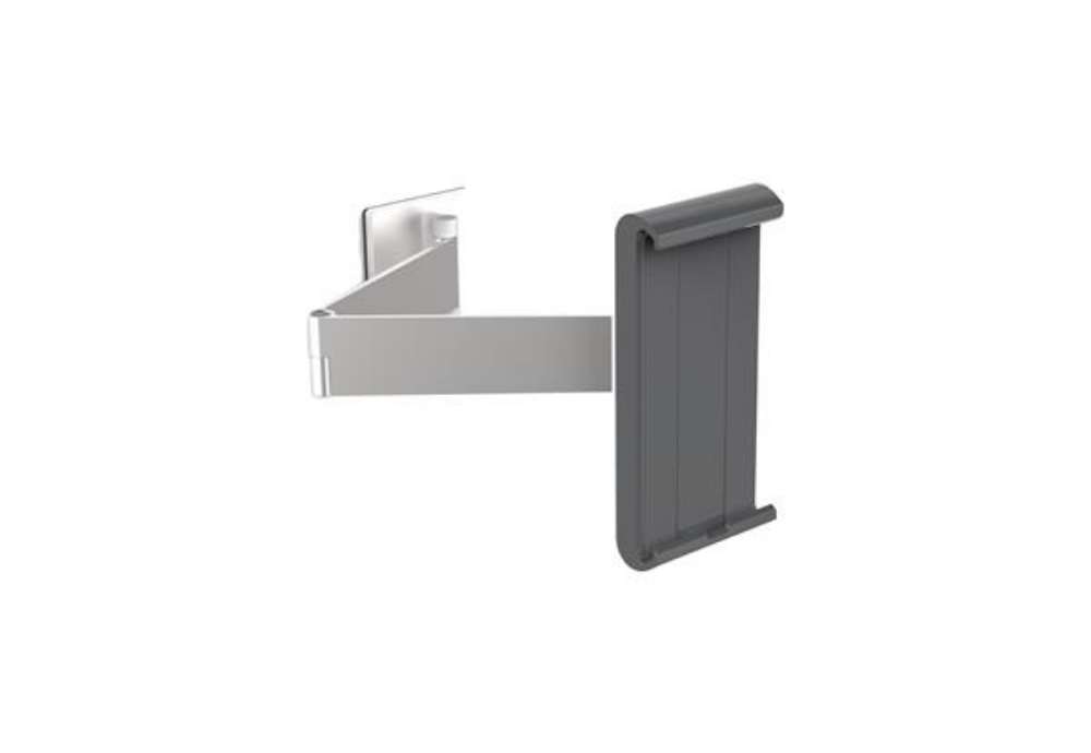 Immagine di Supporto da parete per tablet - braccio estensibile - Tablet Holder Wall Arm - da 7" a 13" - Durable