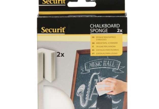 Immagine di Spugne in schiuma per gesso liquido - Securit - conf. 2 pezzi