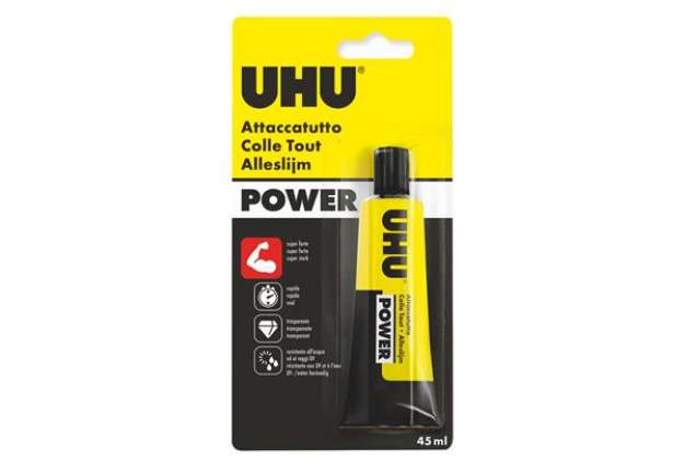 Immagine di Colla attaccatutto Power - 45 ml - trasparente - UHU