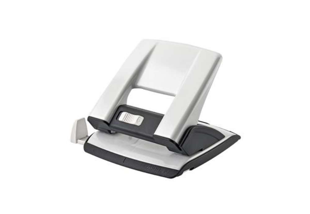 Immagine di Perforatore - passo 8 cm - max 20 fogli - 2 fori - bianco - Kartia