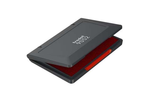 Immagine di Cuscinetto 9052 per timbri in gomma - 7 x 11 cm - rosso - Trodat