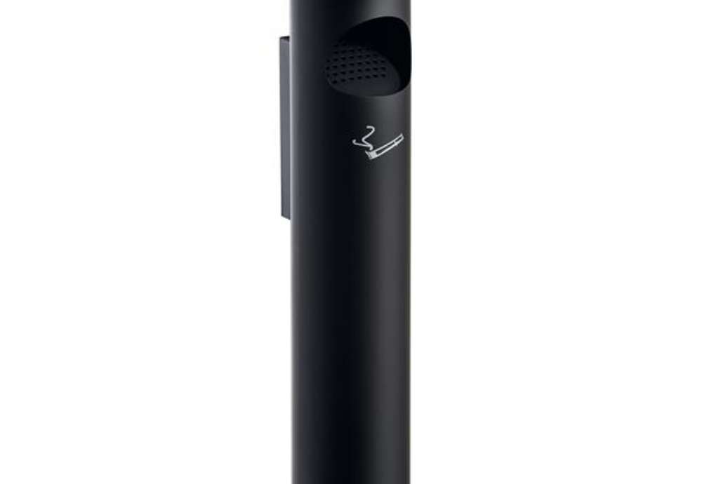 Immagine di Posacenere murale Birkin - diametro 13 cm - H 65 cm - nero - Medial