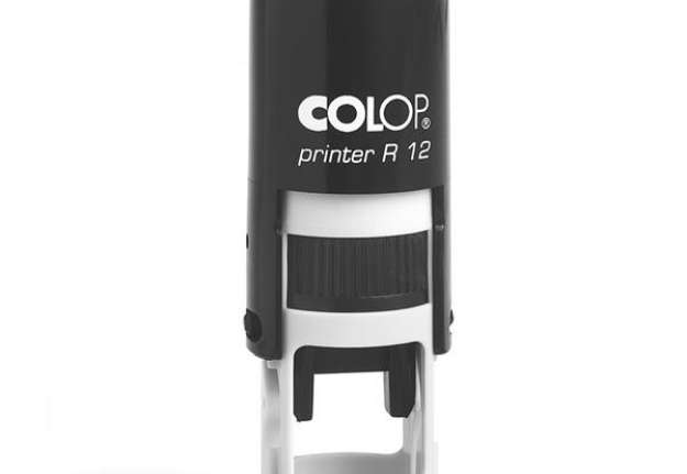 Immagine di Timbro Printer R12 - diametro 12 mm - 2 righe - personalizzabile - autoinchiostrante - Colop