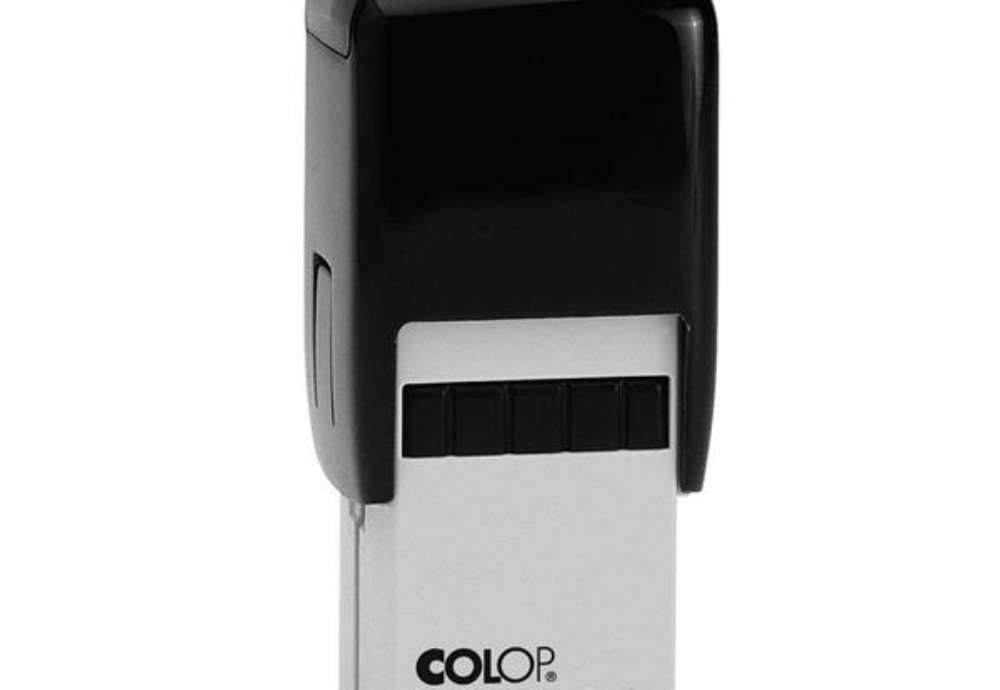 Immagine di Timbro Printer Q 24 - 24 x 24 mm - 6 righe - quadrato - autoinchiostrante - nero - Colop
