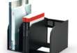 Immagine di Portariviste Optimo - scomparti regolabili - 30 x 25 x 18 cm - nero - Durable