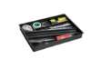 Immagine di Vaschetta portaoggetti Idealbox per cassetti - 24 x 34 x 3,6 cm - nero - Durable