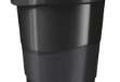 Immagine di Cestino gettacarte Europost VIVIDA - 25,8 x 28,5 cm - altezza 32,2 cm - 14 L - nero - Esselte
