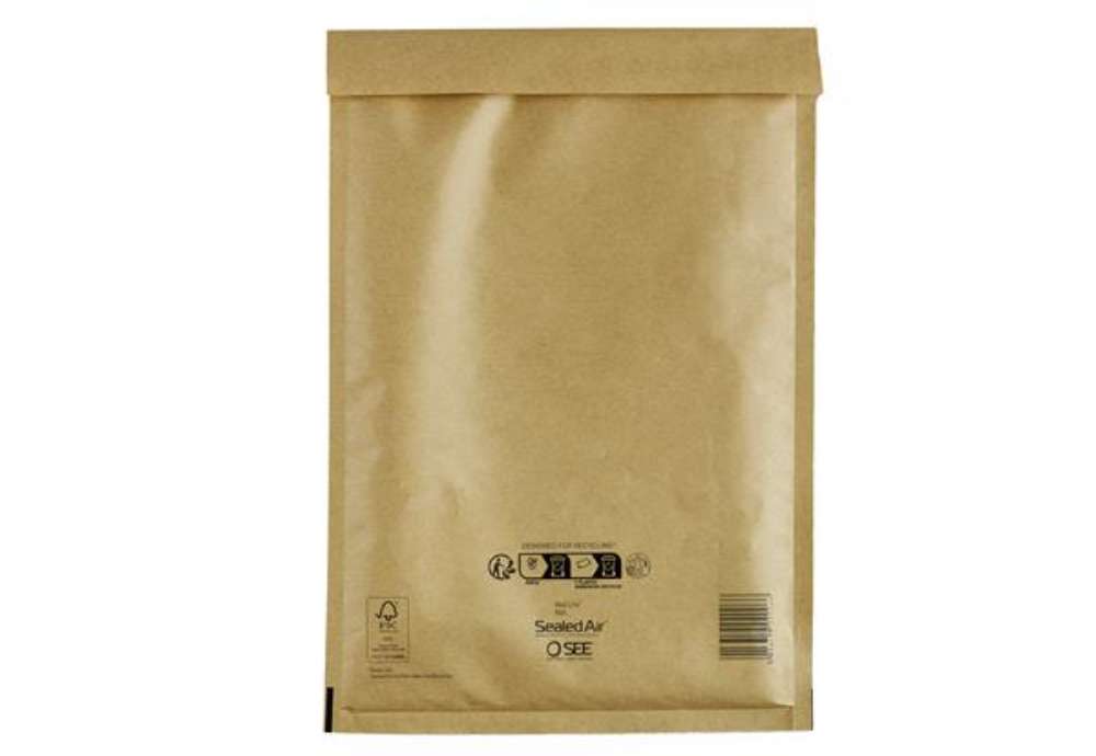 Immagine di Busta imbottita Mail Lite Gold - G (24 x 33 cm) - avana - Sealed Air - conf. risparmio da 50 pezzi