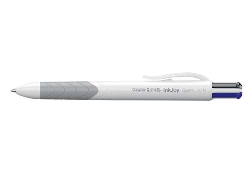 Immagine di Penna a sfera a scatto multifunzione Inkjoy Quatro - punta 1,0mm - classic - Papermate