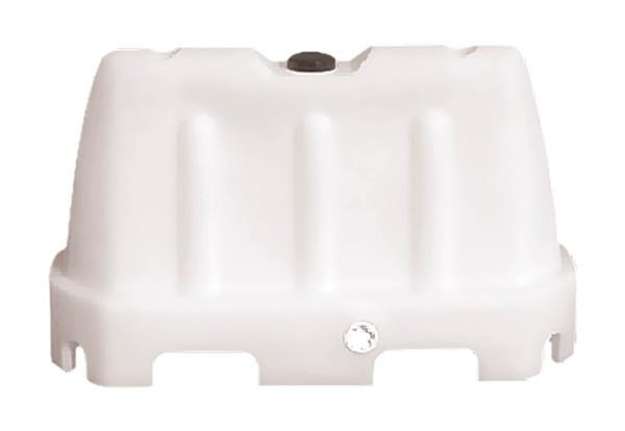 Immagine di Barriera stradale - tipo New Jersey - 100 x 40 x 70 cm - PE - bianco
