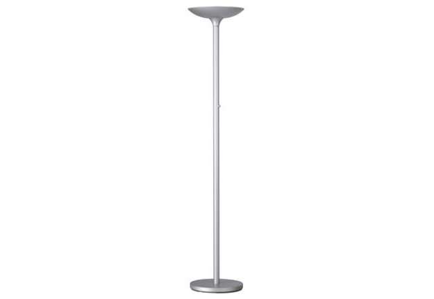 Immagine di Lampada da terra Varialux - a led - base diametro 34 cm - H 180 cm - 23 W - grigio metal - Unilux