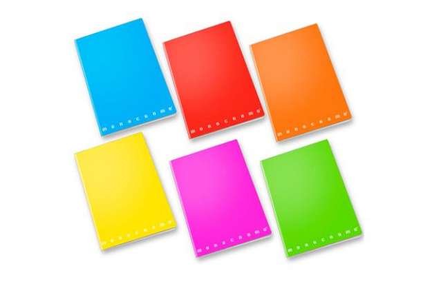 Immagine di Maxiquaderno Monocromo Fluo - A4 - 1rigo c/margine - 42 fogli - 80gr - Pigna