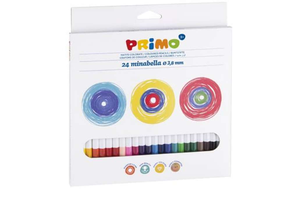 Immagine di Matite Minabella - diametro 3,8 mm - Primo - conf. 24 pezzi
