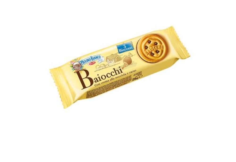 Immagine di Baiocchi - Mulino Bianco - monoporzione con 3 biscotti da 28 gr