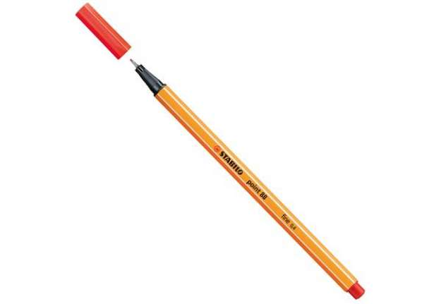 Immagine di Fineliner Point 88 - tratto 0,4 mm  - rosso chiaro 48 - Stabilo
