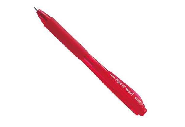 Immagine di Penna a sfera a scatto Feel It Wow! - punta 1,0 mm - rosso - Pentel