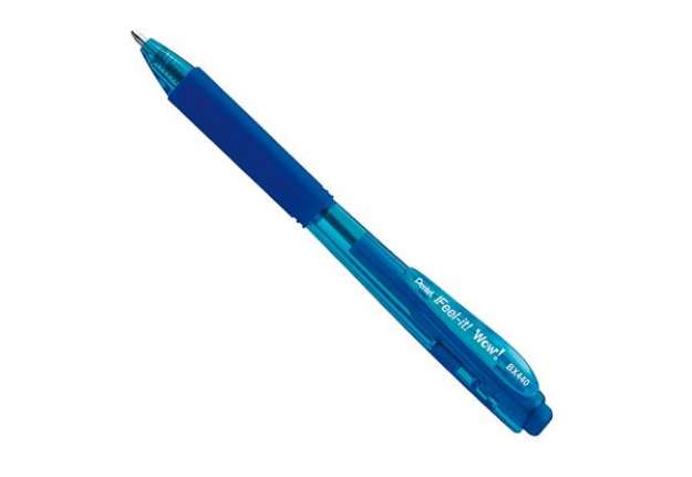 Immagine di Penna a sfera a scatto Feel It Wow! - punta 1,0 mm - blu - Pentel