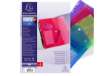 Immagine di Busta forata con chiusura in velcro - PPL - 24 x 32 cm - colori assortiti - Exacompta