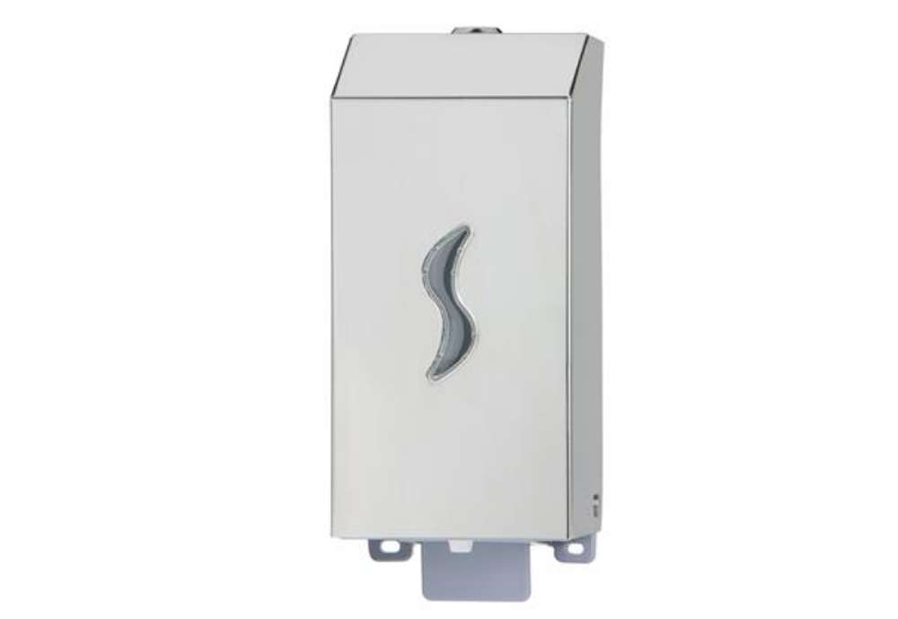 Immagine di Dispenser sapone Brinox  - murale - capacità 0,5 L - acciaio inox - Medial