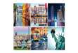 Immagine di Maxiquaderno Travel fantasia - A4 - 5mm c/margine - 40+2 fogli - 80gr - BM