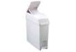 Immagine di ConCestino igienico a pedale - 17x43x48 cm - coperchio blocca sacco - 18 L - bianco - Medial